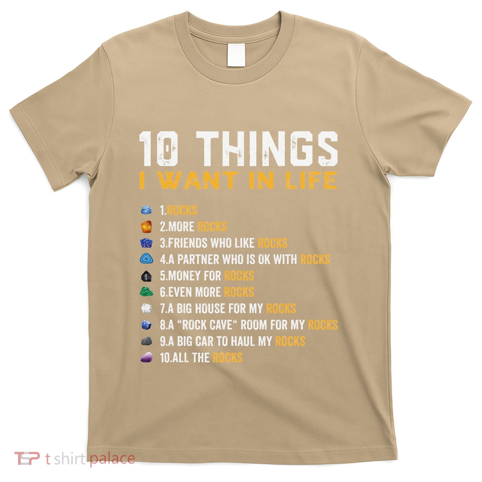 Rock Collector Geologist Joke For Geode Hunter Rockhounding T-Shirt
