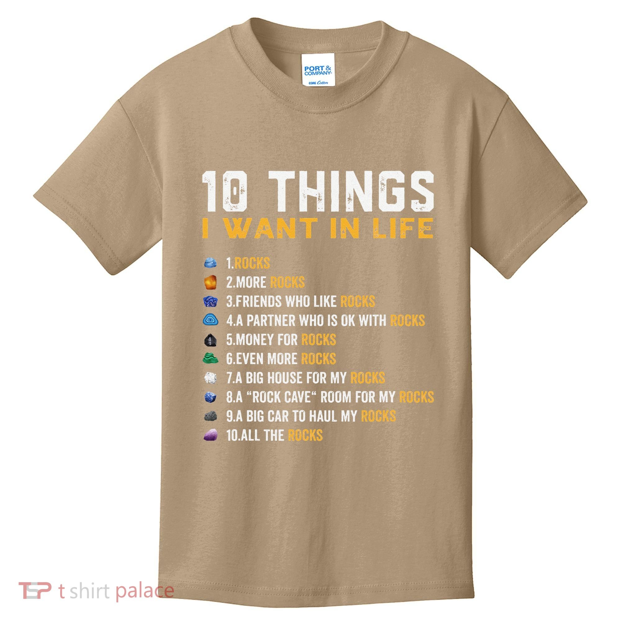Rock Collector Geologist Joke For Geode Hunter Rockhounding Kids T-Shirt