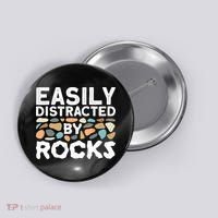 Rock Collector Geologist Rock Hound Geology Button thumb 0