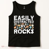 Rock Collector Geologist Rock Hound Geology Tank Top thumb 2