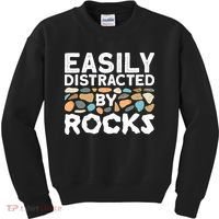 Rock Collector Geologist Rock Hound Geology Kids Sweatshirt thumb 0