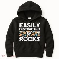 Rock Collector Geologist Rock Hound Geology Kids Hoodie thumb 0