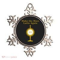 Roman Catholic Gift Make The Mass Latin Again Ornament thumb 0