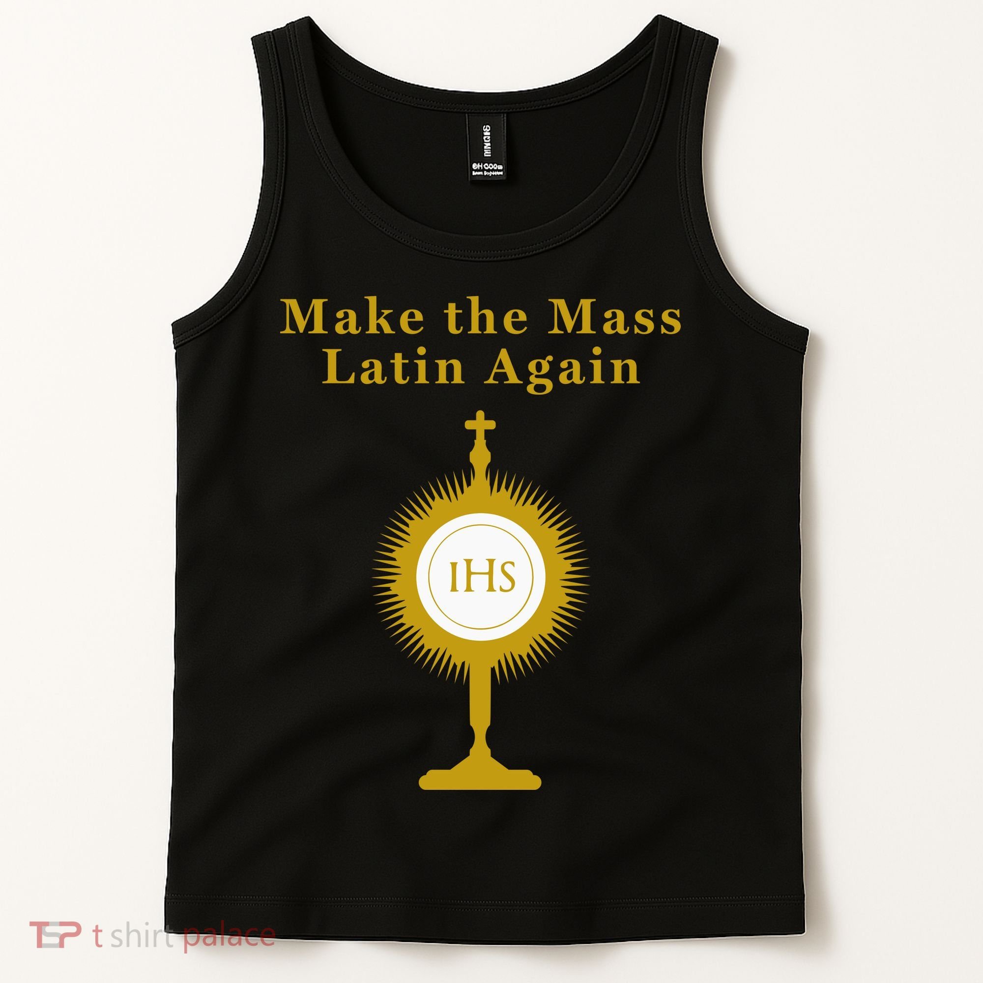 Roman Catholic Gift Make The Mass Latin Again Tank Top