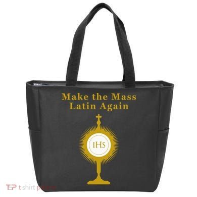 Roman Catholic Gift Make The Mass Latin Again Tote Bag