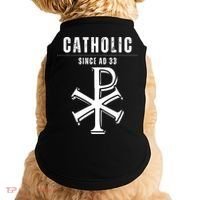Roman Catholic Gift Since AD 33 Doggie Tank thumb 0