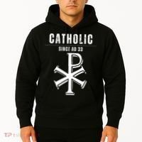 Roman Catholic Gift Since AD 33 Hoodie thumb 2