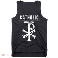 Roman Catholic Gift Since AD 33 Tank Top thumb 0