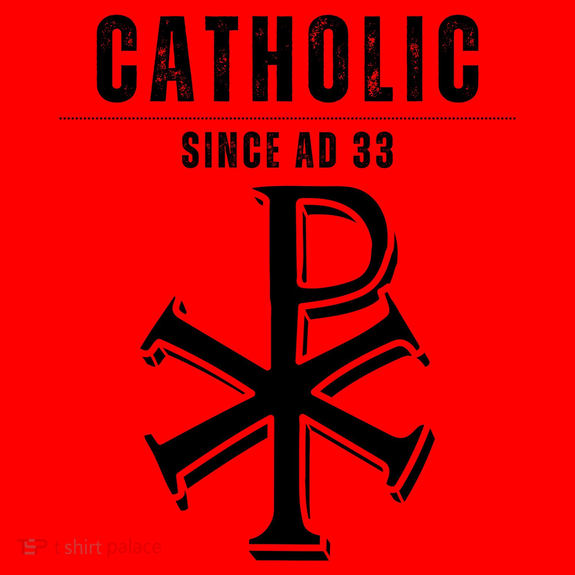 Roman Catholic Gift Since AD 33 Santa Hat