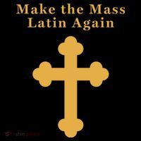 Roman Catholic Gift Make The Mass Latin Again Doggie Tank thumb 4