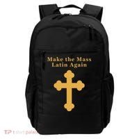 Roman Catholic Gift Make The Mass Latin Again Backpack thumb 0