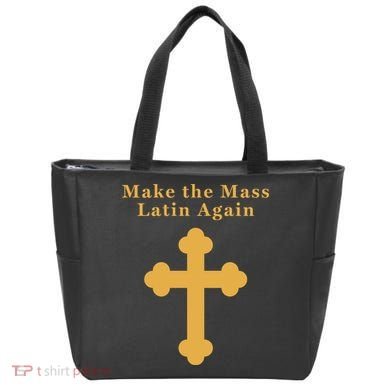 Roman Catholic Gift Make The Mass Latin Again Tote Bag