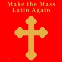 Roman Catholic Gift Make The Mass Latin Again Santa Hat thumb 1
