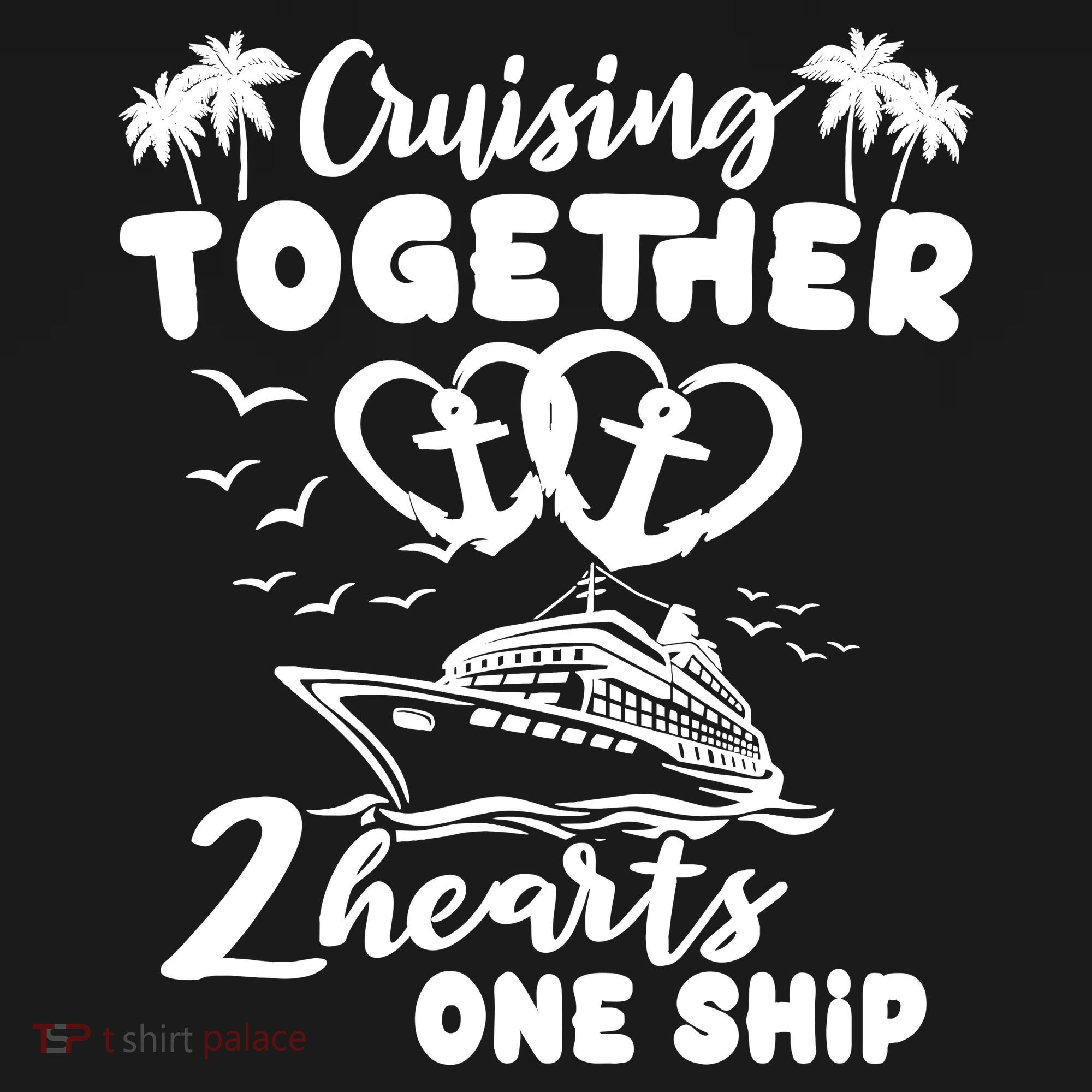 Romantic Cruising Husband Wife Couple Cruise Sweatshirt