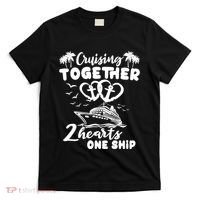 Romantic Cruising Husband Wife Couple Cruise T-Shirt thumb 0