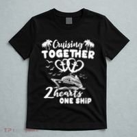 Romantic Cruising Husband Wife Couple Cruise T-Shirt thumb 5