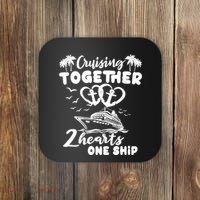 Romantic Cruising Husband Wife Couple Cruise Coaster thumb 0