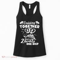 Romantic Cruising Husband Wife Couple Cruise Women's Tank Top thumb 0