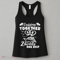 Romantic Cruising Husband Wife Couple Cruise Women's Tank Top thumb 3