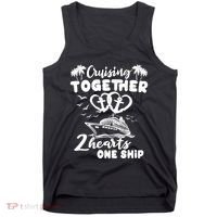 Romantic Cruising Husband Wife Couple Cruise Tank Top thumb 0