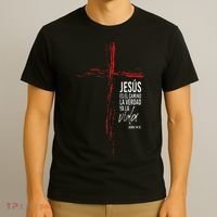 Regalos Cristianos Hombres Jesús Mensajes Christian Spanish T-Shirt thumb 3