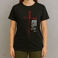 Regalos Cristianos Hombres Jesús Mensajes Christian Spanish T-Shirt thumb 4