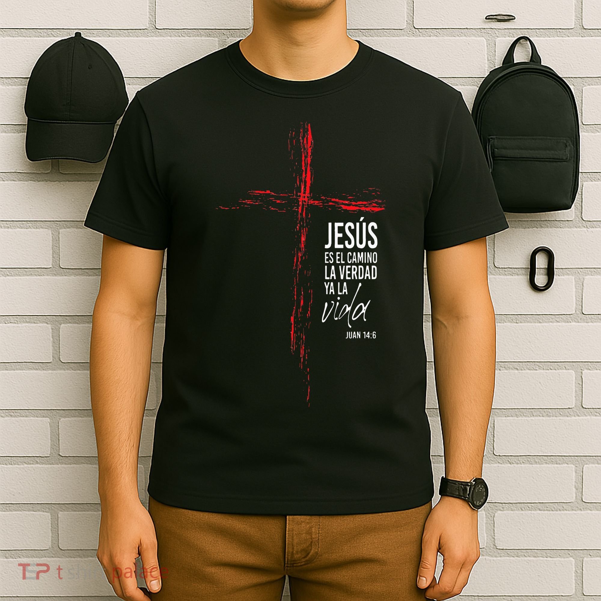 Regalos Cristianos Hombres Jesús Mensajes Christian Spanish T-Shirt