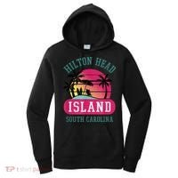 Retro Cool Hilton Head Island SC Beach Souvenir Novelty Art Women's Hoodie thumb 0