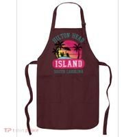 Retro Cool Hilton Head Island SC Beach Souvenir Novelty Art Apron thumb 0