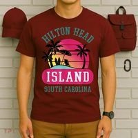Retro Cool Hilton Head Island SC Beach Souvenir Novelty Art T-Shirt thumb 6