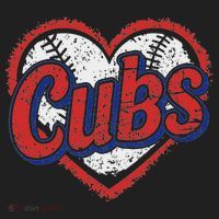 Retro Cubs Heart Last Name Lovers Gifts For Women Beanie thumb 2