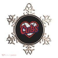 Retro Cubs Heart Last Name Lovers Gifts For Women Ornament thumb 0