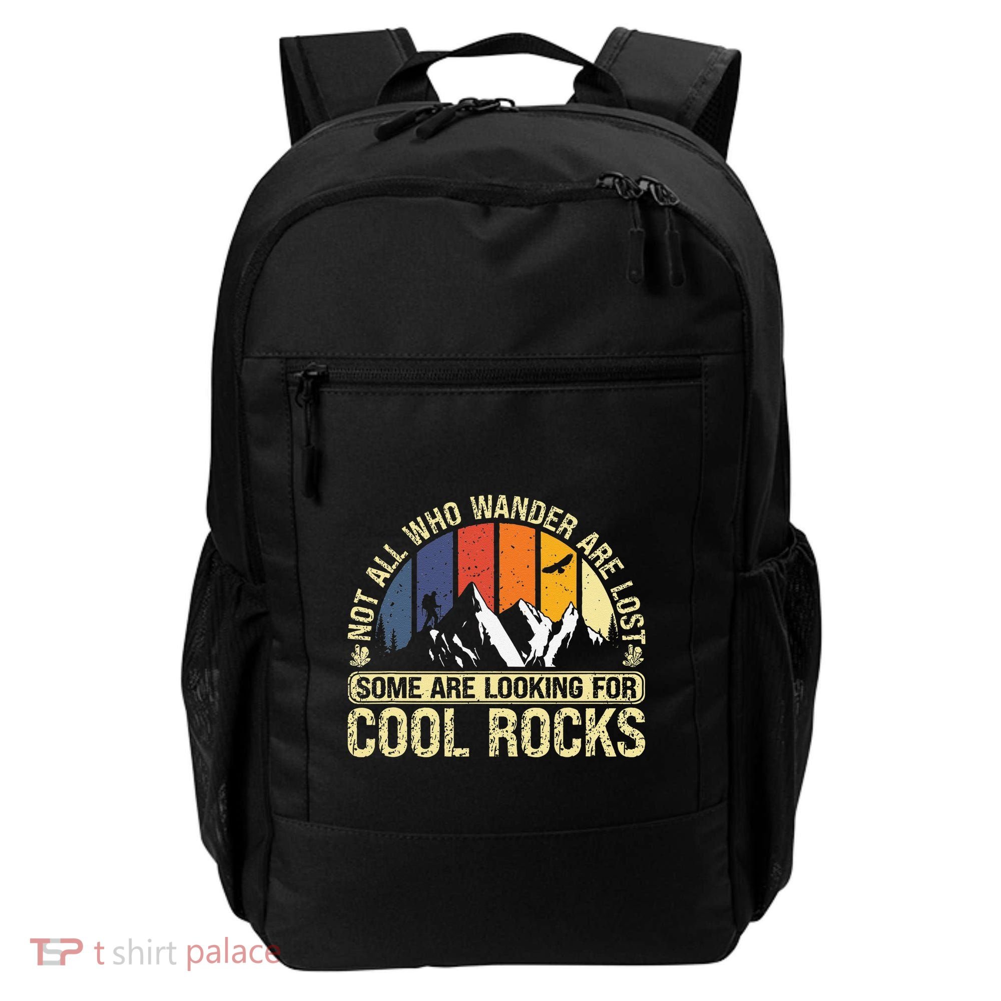 Rock Collector Hunting For Rockhound Geologist Geod Hunter Backpack