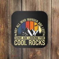 Rock Collector Hunting For Rockhound Geologist Geod Hunter Coaster thumb 0