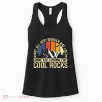 Rock Collector Hunting For Rockhound Geologist Geod Hunter Women's Tank Top thumb 0