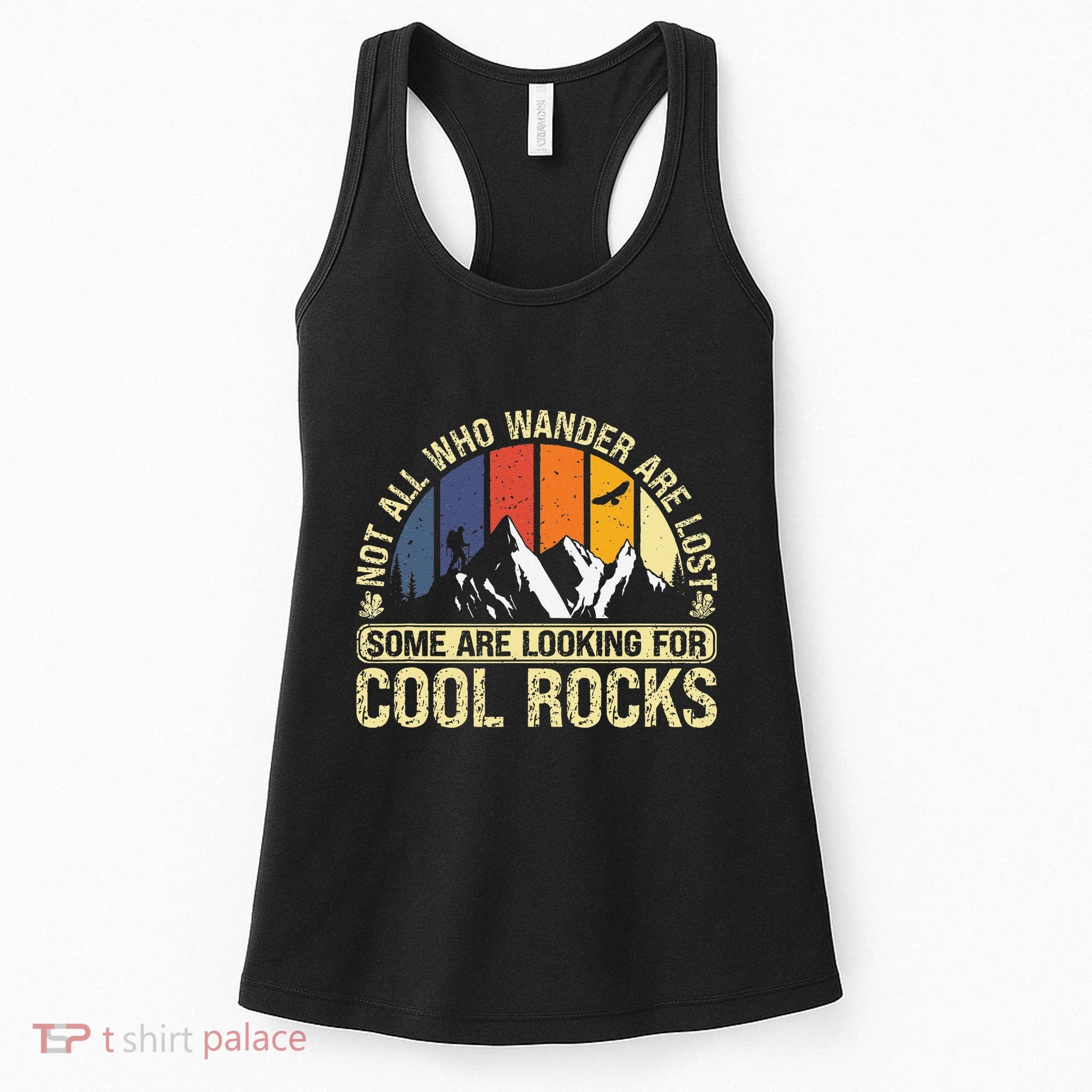 Rock Collector Hunting For Rockhound Geologist Geod Hunter Women's Tank Top