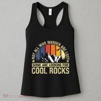 Rock Collector Hunting For Rockhound Geologist Geod Hunter Women's Tank Top thumb 3