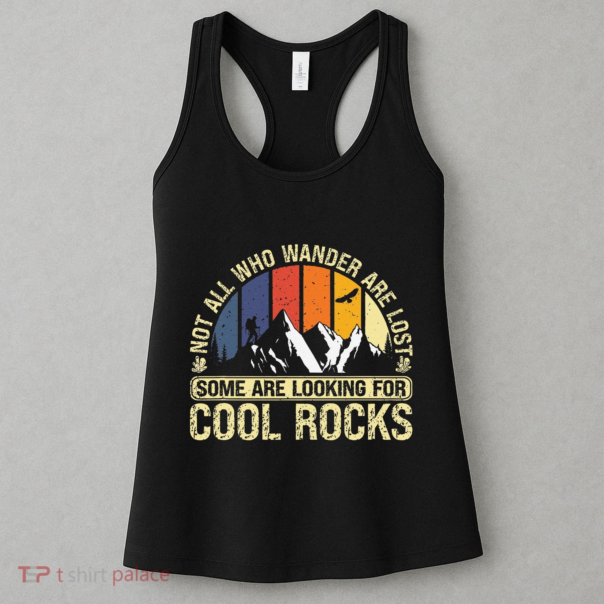 Rock Collector Hunting For Rockhound Geologist Geod Hunter Women's Tank Top