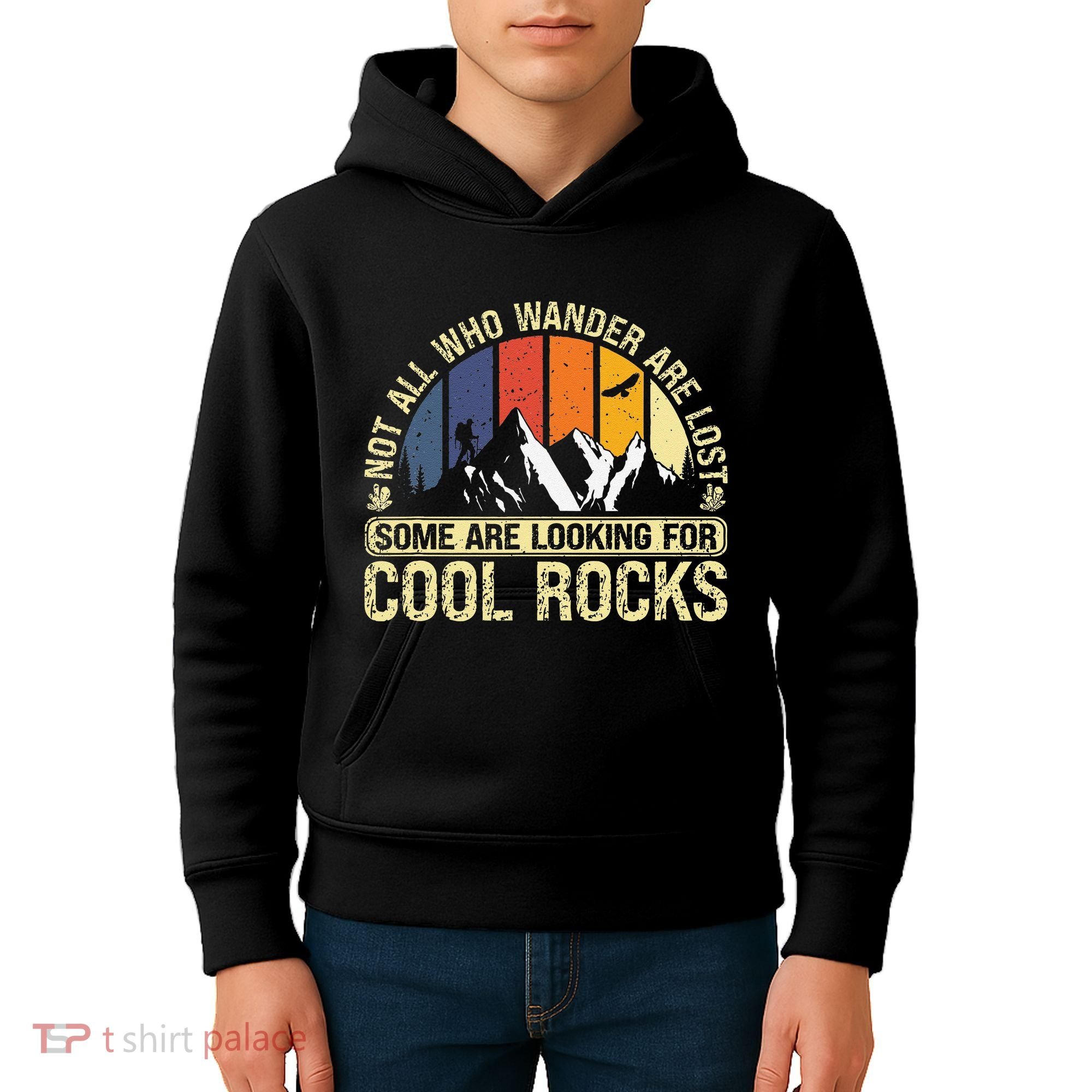 Rock Collector Hunting For Rockhound Geologist Geod Hunter Kids Hoodie