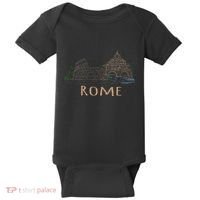 Rome Colosseum Italy Italia Roman Amphitheatre Ancient Rome Baby Bodysuit thumb 0