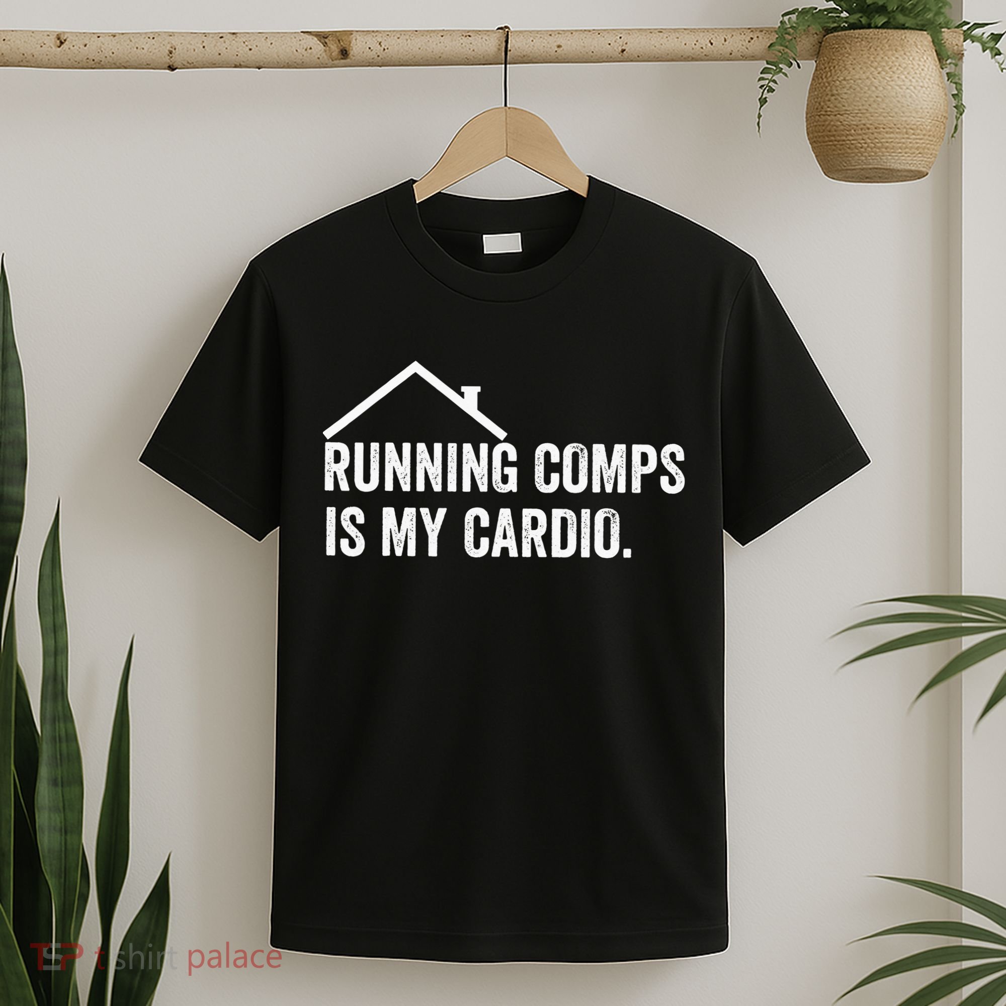 Running Comps Is My Cardio retro Realtor Apparel T-Shirt