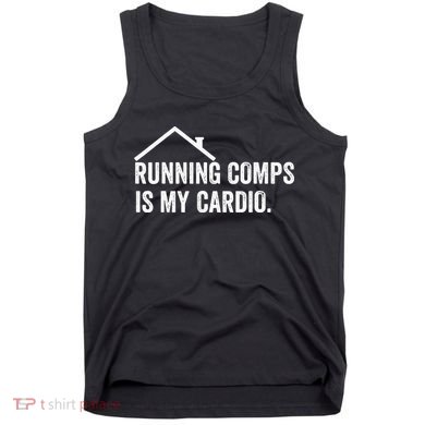 Running Comps Is My Cardio retro Realtor Apparel Tank Top