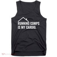 Running Comps Is My Cardio retro Realtor Apparel Tank Top thumb 0