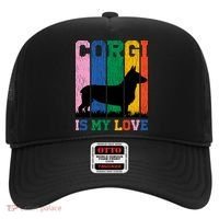 Retro Corgi Is My Love Hat thumb 0