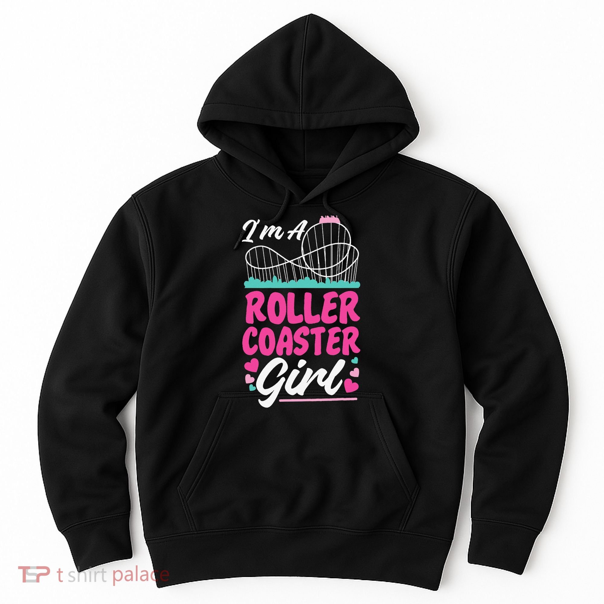 Roller Coaster I'm A Roller Coaster Hoodie