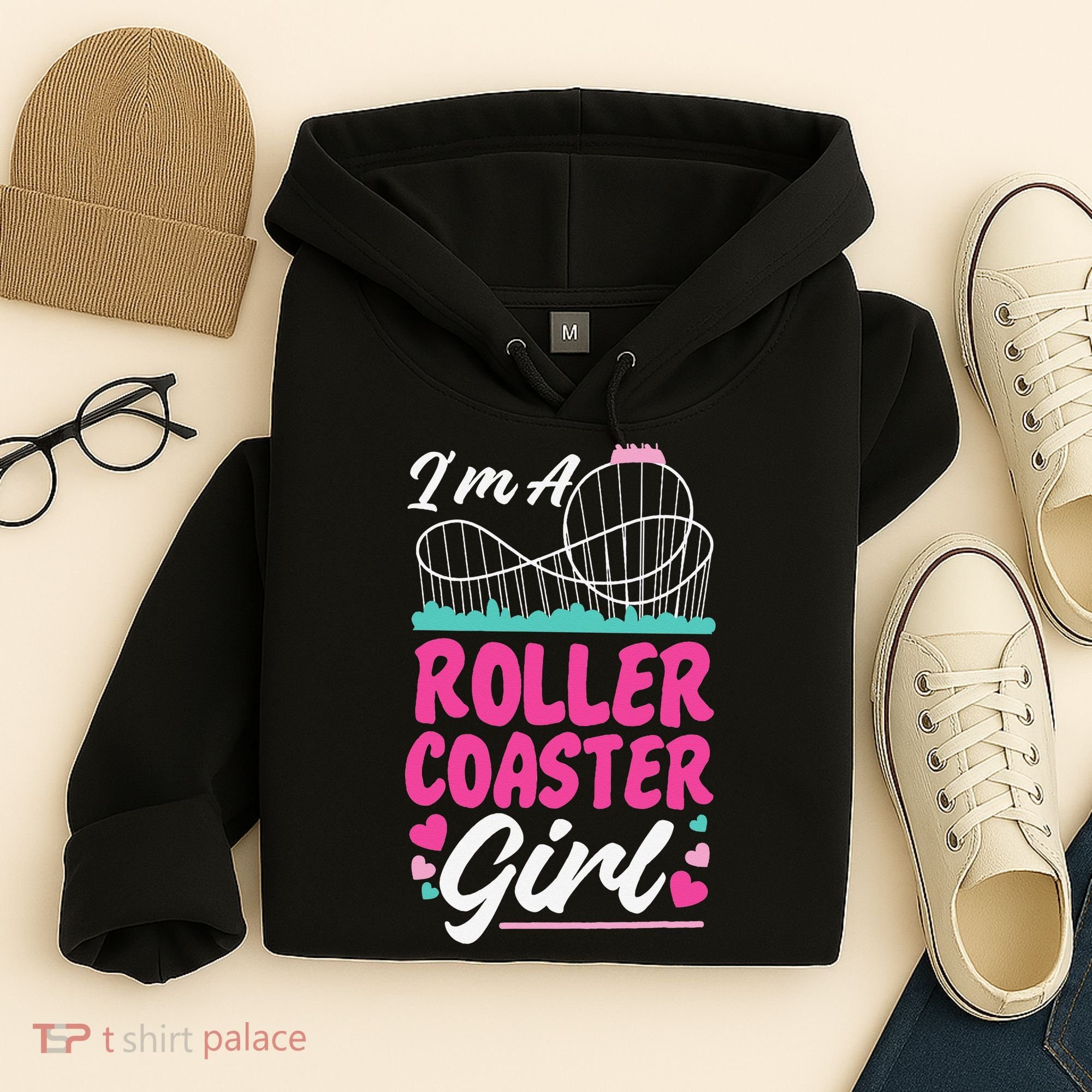 Roller Coaster I'm A Roller Coaster Hoodie