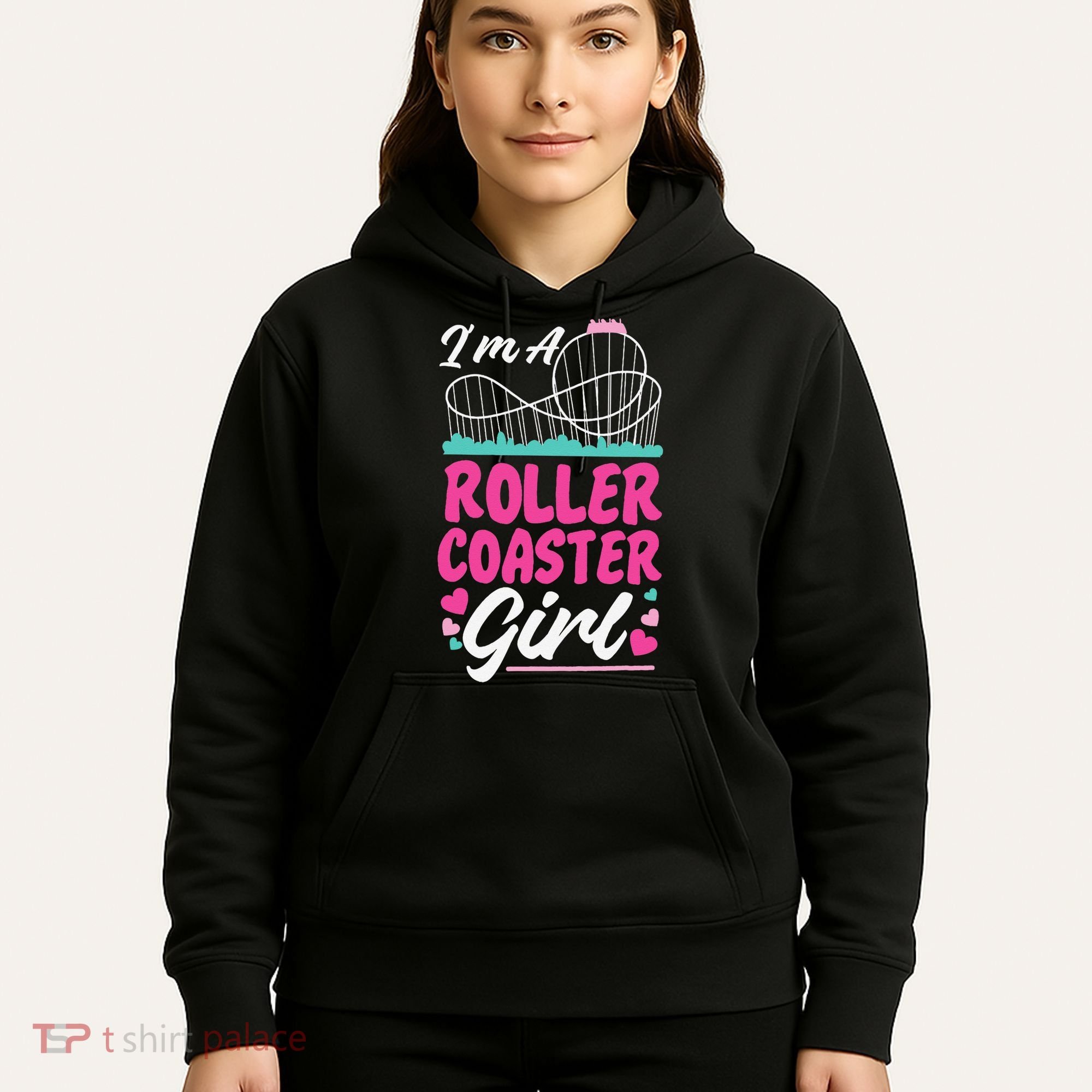 Roller Coaster I'm A Roller Coaster Hoodie