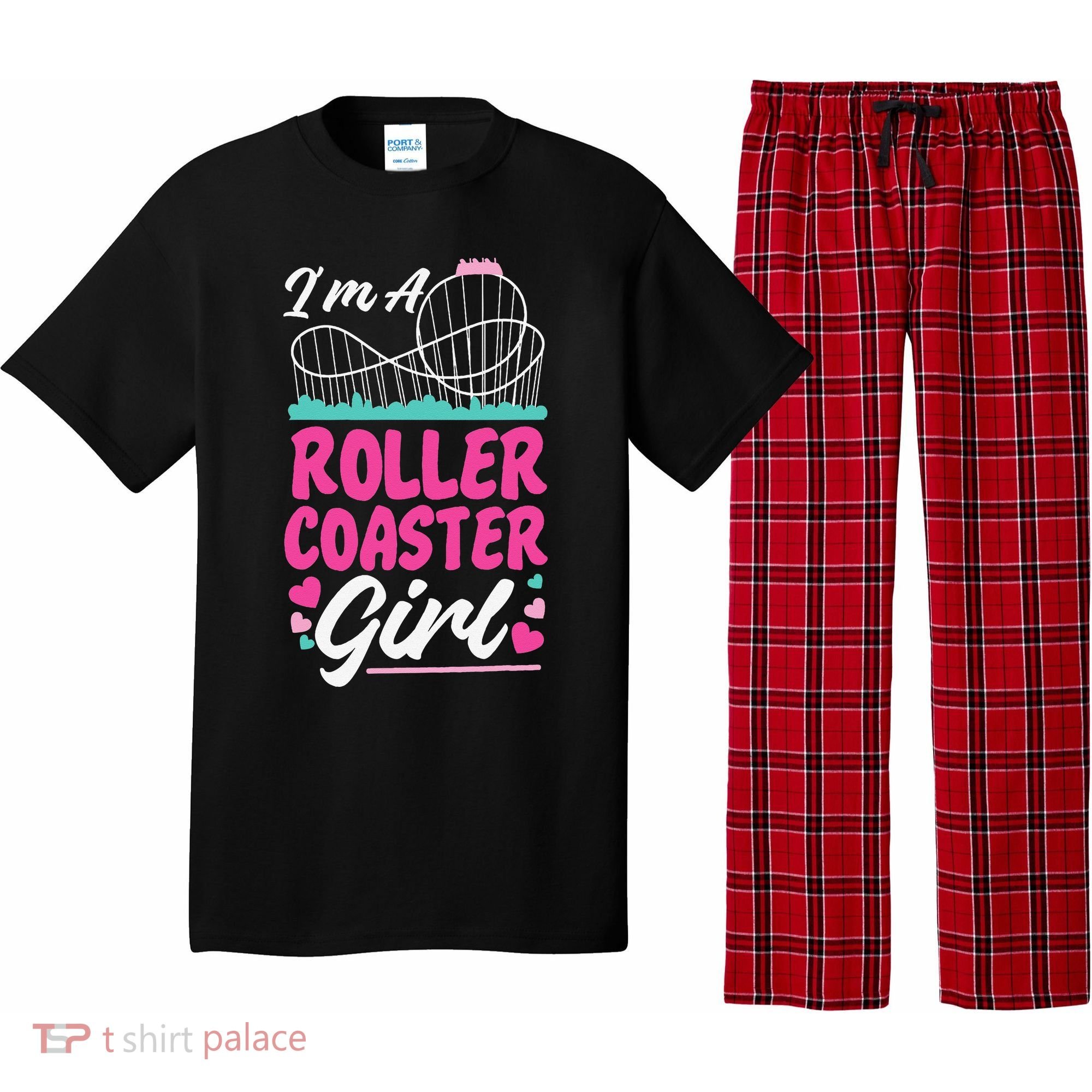 Roller Coaster I'm A Roller Coaster Pajama Set