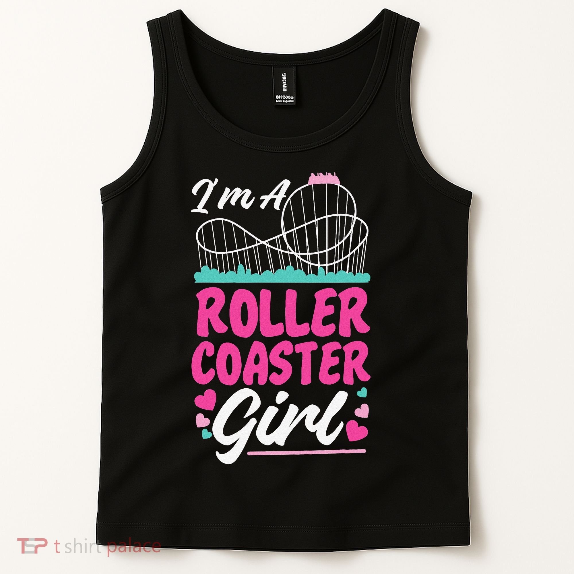 Roller Coaster I'm A Roller Coaster Tank Top