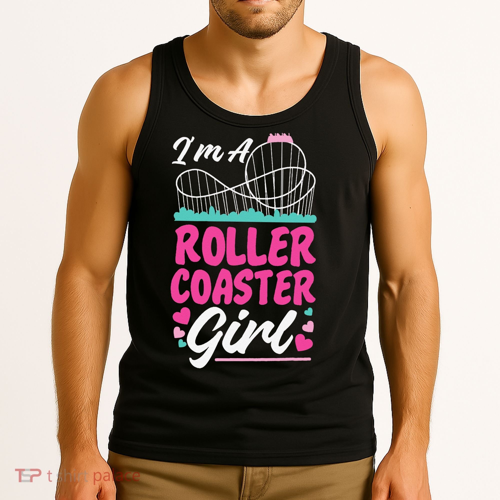 Roller Coaster I'm A Roller Coaster Tank Top